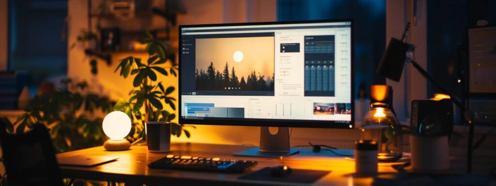 a modern website interface seamlessly adapts across various devices, showcasing vibrant fluid layouts that exemplify the essence of responsive design in enhancing user accessibility and experience.